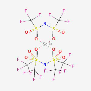 molecular formula C6F18N3O12S6Sc B12326447 Scandium trifluoromethanesulfonimide 