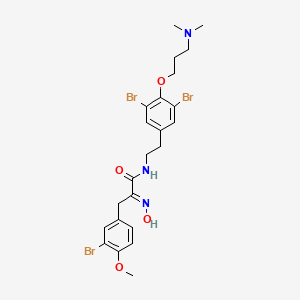 molecular formula C23H28Br3N3O4 B1232646 Aplysamine-2 