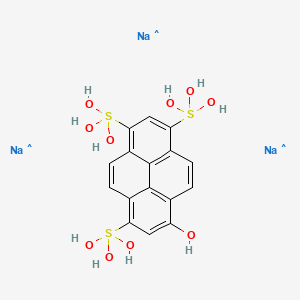 molecular formula C16H16Na3O10S3 B12326506 8-Hydroxypyrene-1,3,6-trisulfonicacidtrisodiumsalt 