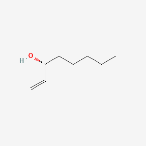 molecular formula C8H16O B1232654 (3R)-oct-1-en-3-ol CAS No. 3687-48-7