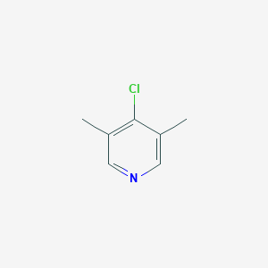 molecular formula C7H8ClN B123268 4-Chloro-3,5-dimethylpyridine CAS No. 143798-73-6