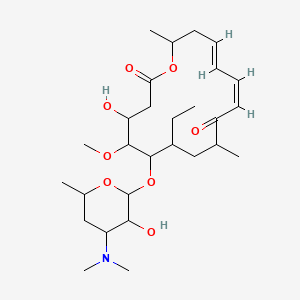 molecular formula C28H47NO8 B1232693 5-O-Desosaminylplatenolide CAS No. 66996-43-8