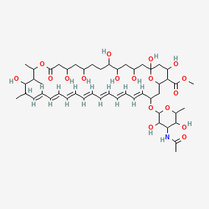 molecular formula C50H77NO18 B1232696 N-Acetyl methyl ester amb CAS No. 62008-36-0