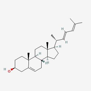 molecular formula C27H42O B1232697 22-Dehydrodesmosterol CAS No. 23656-66-8