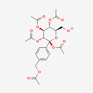 molecular formula C23H28O12 B1232703 Acetylgastrodin CAS No. 59252-47-0