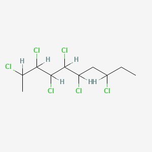 molecular formula C10H16Cl6 B1232707 Chlorowax 500C CAS No. 1852481-27-6