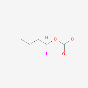 molecular formula C5H8IO3- B12327093 1-Iodobutyl carbonate 