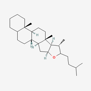 molecular formula C27H46O B1232713 Furostan CAS No. 34783-87-4