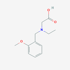molecular formula C12H17NO3 B12327131 [Ethyl-(2-methoxy-benzyl)-amino]-acetic acid 