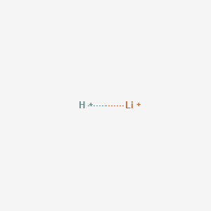 molecular formula HLi+2 B1232716 Lithium;hydron 