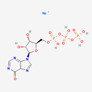molecular formula C10H15N4NaO14P3 B12327230 CID 156595310 