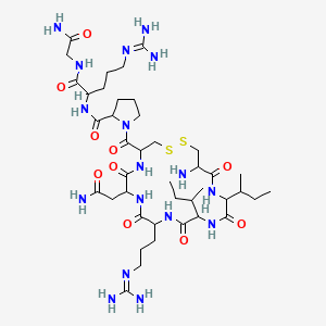 molecular formula C41H73N17O10S2 B12327422 Conopressin S 