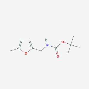 molecular formula C11H17NO3 B12327497 Tert-butyl [(5-methylfuran-2-yl)methyl]carbamate 