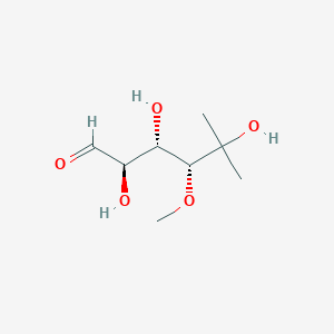 molecular formula C8H16O5 B1232753 Noviose 
