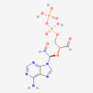 molecular formula C10H13N5O10P2 B1232757 ADP-Dialdehyde CAS No. 64060-84-0
