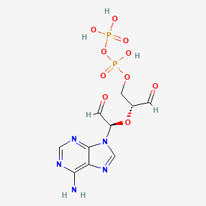 Adenosine 5'-diphosphate 2',3'-dialdehyde