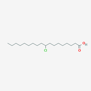 molecular formula C18H35ClO2 B12327616 9-Chlorooctadecanoic acid 