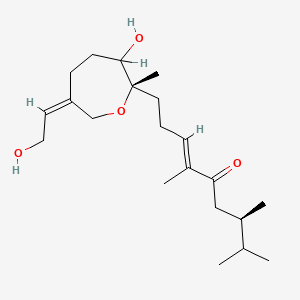 molecular formula C21H36O4 B1232774 Monatanol CAS No. 67359-27-7