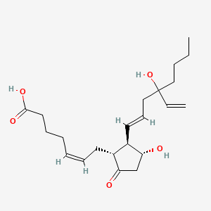molecular formula C22H34O5 B1232775 Dhv-PGE2 CAS No. 68666-91-1