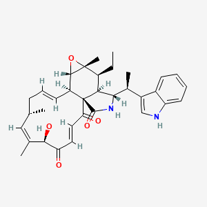 molecular formula C34H40N2O5 B1232781 Chaetoglobosin K CAS No. 72509-61-6
