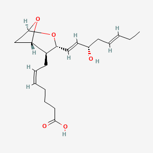 (Z)-7-[(1S,3R,4S,5S)-3-[(1E,3S,5E)-3-Hydroxyocta-1,5-dienyl]-2,6-dioxabicyclo[3.1.1]heptan-4-yl]hept-5-enoic acid