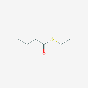 molecular formula C6H12OS B12328020 Butanethioic acid, S-ethyl ester 