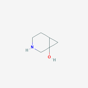 molecular formula C6H11NO B12328039 3-Azabicyclo[4.1.0]heptan-1-ol 