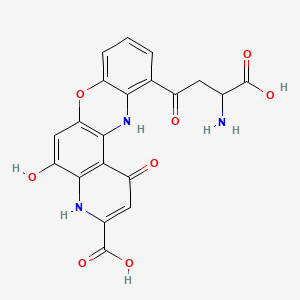 molecular formula C20H15N3O8 B1232833 Hydroxanthommatin CAS No. 25705-16-2
