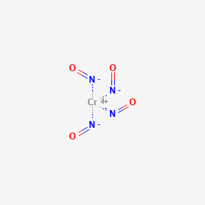 molecular formula CrN4O4 B1232834 Tetranitrosylchromium(0) 