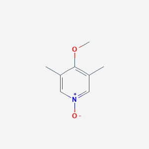 molecular formula C8H11NO2 B123284 4-Methoxy-3,5-dimethylpyridine 1-Oxide CAS No. 91219-89-5
