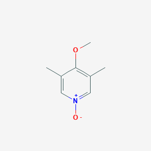 molecular formula C8H11NO2 B123284 Pyridine, 4-methoxy-3,5-dimethyl-, 1-oxide CAS No. 91219-89-5
