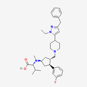 molecular formula C35H47FN4O2 B1232841 Mrk-1 CAS No. 313994-79-5