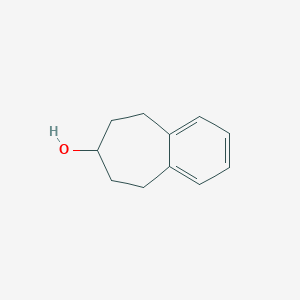 molecular formula C11H14O B12328442 6,7,8,9-tetrahydro-5H-benzo[7]annulen-7-ol 