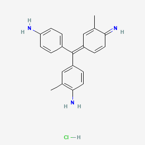 molecular formula C21H22ClN3 B1232849 Carbol-Fuchsin CAS No. 8052-17-3