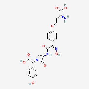 molecular formula C23H24N4O9 B1232859 Isonocardicin A 