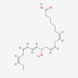 molecular formula C22H34O3 B123289 (7Z,10Z,14E,16Z,19Z)-13-hydroxydocosa-7,10,14,16,19-pentaenoic Acid CAS No. 887752-29-6