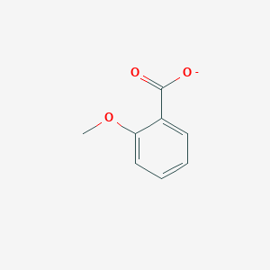 molecular formula C8H7O3- B1232891 2-Methoxybenzoate 