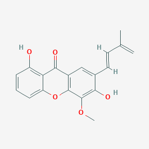 molecular formula C19H16O5 B1232912 Globulixanthone A 