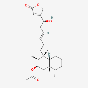 molecular formula C27H40O5 B1232913 Thorectandrol C 