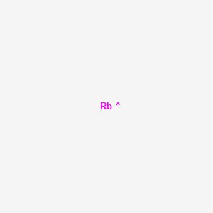 molecular formula R B1232916 Rubidium CAS No. 7440-17-7