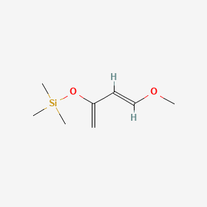 molecular formula C8H16O2Si B1232917 1-Methoxy-3-trimethylsiloxy-1,3-butadiene CAS No. 54125-02-9
