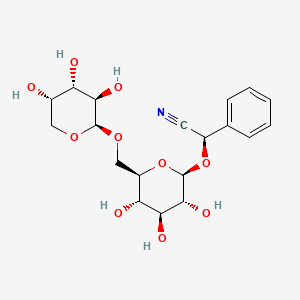 molecular formula C19H25NO10 B1232920 (R)-Vicianin 