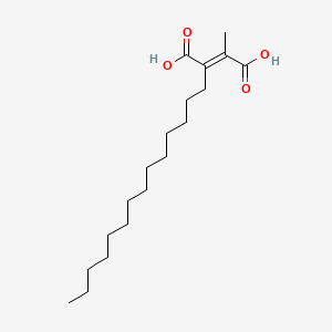 molecular formula C19H34O4 B1232939 Chaetomellic acid A 