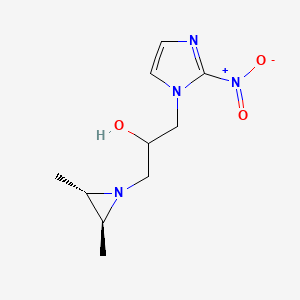 1-[(2S,3S)-2,3-dimethylaziridin-1-yl]-3-(2-nitroimidazol-1-yl)propan-2-ol