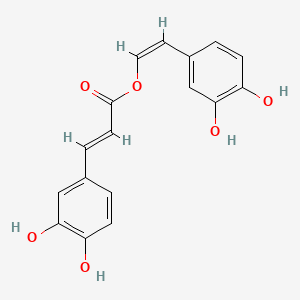 molecular formula C17H14O6 B1232993 Nepetoidin B 