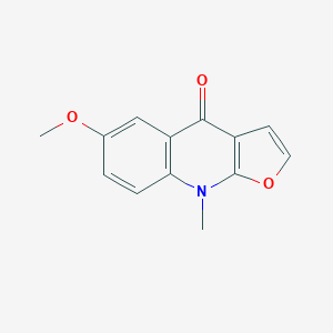 molecular formula C13H11NO3 B123300 Isopteleine CAS No. 2181-84-2