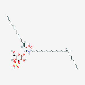 molecular formula C48H91NO11S B1233007 Cis-tetracosenoyl sulfatide CAS No. 151057-28-2