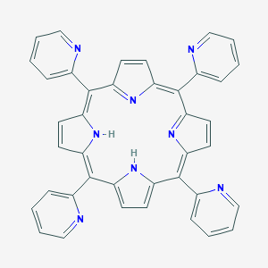 molecular formula C40H26N8 B123301 5,10,15,20-Tetrakis(2-pyridyl)porphyrin CAS No. 40904-90-3