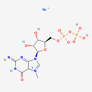 molecular formula C11H17N5NaO11P2 B12330170 CID 156595053 