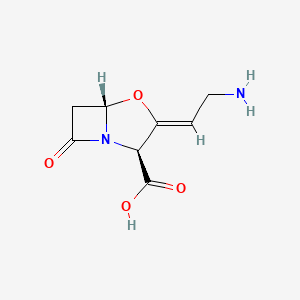 molecular formula C8H10N2O4 B1233041 Clavaminic acid 